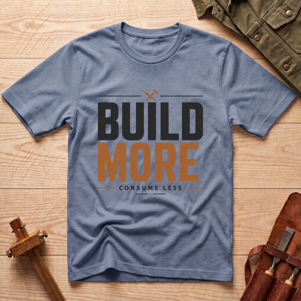Build More, Consume Less T-Shirt