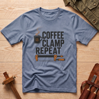 Coffee Clamp Repeat T-Shirt