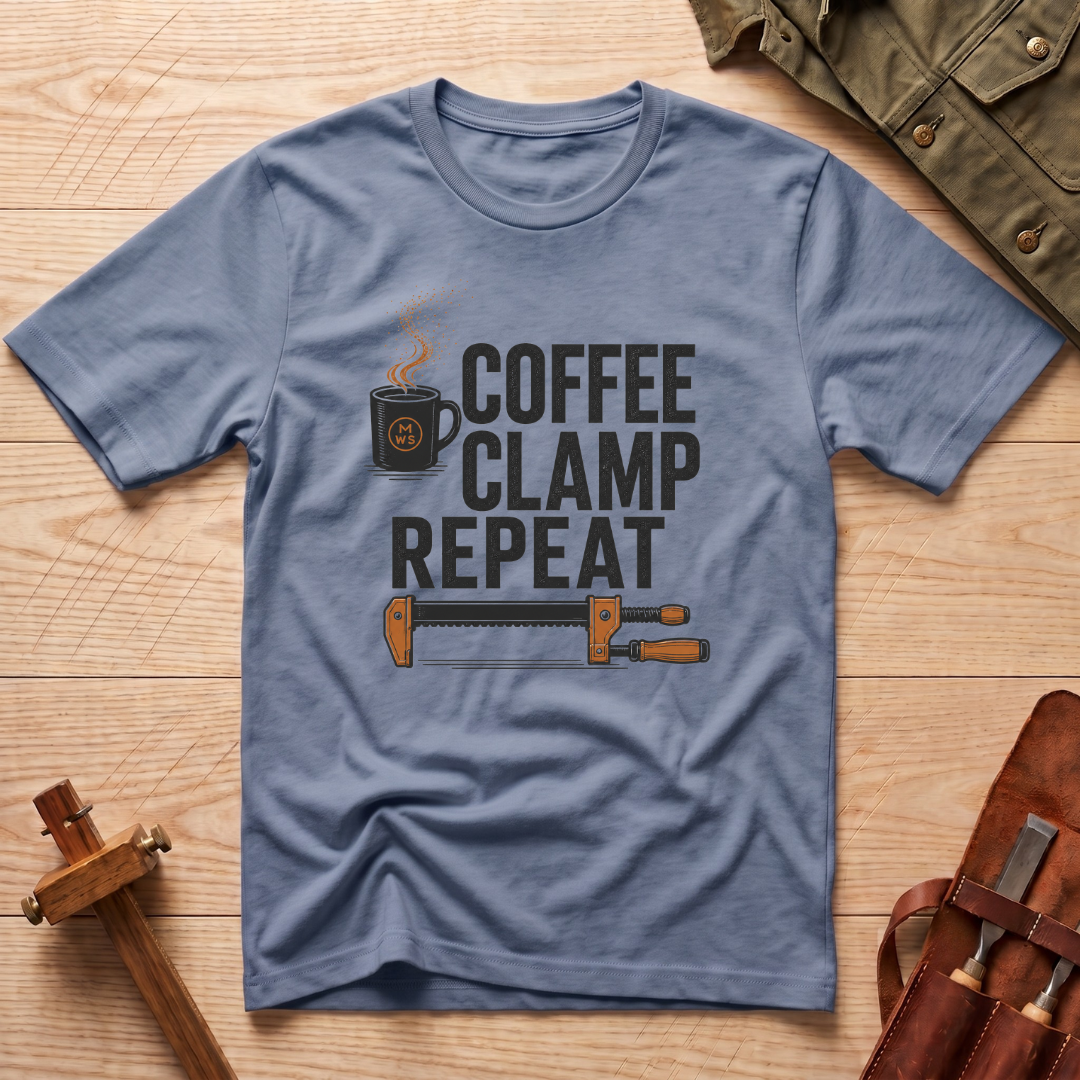 Coffee Clamp Repeat T-Shirt