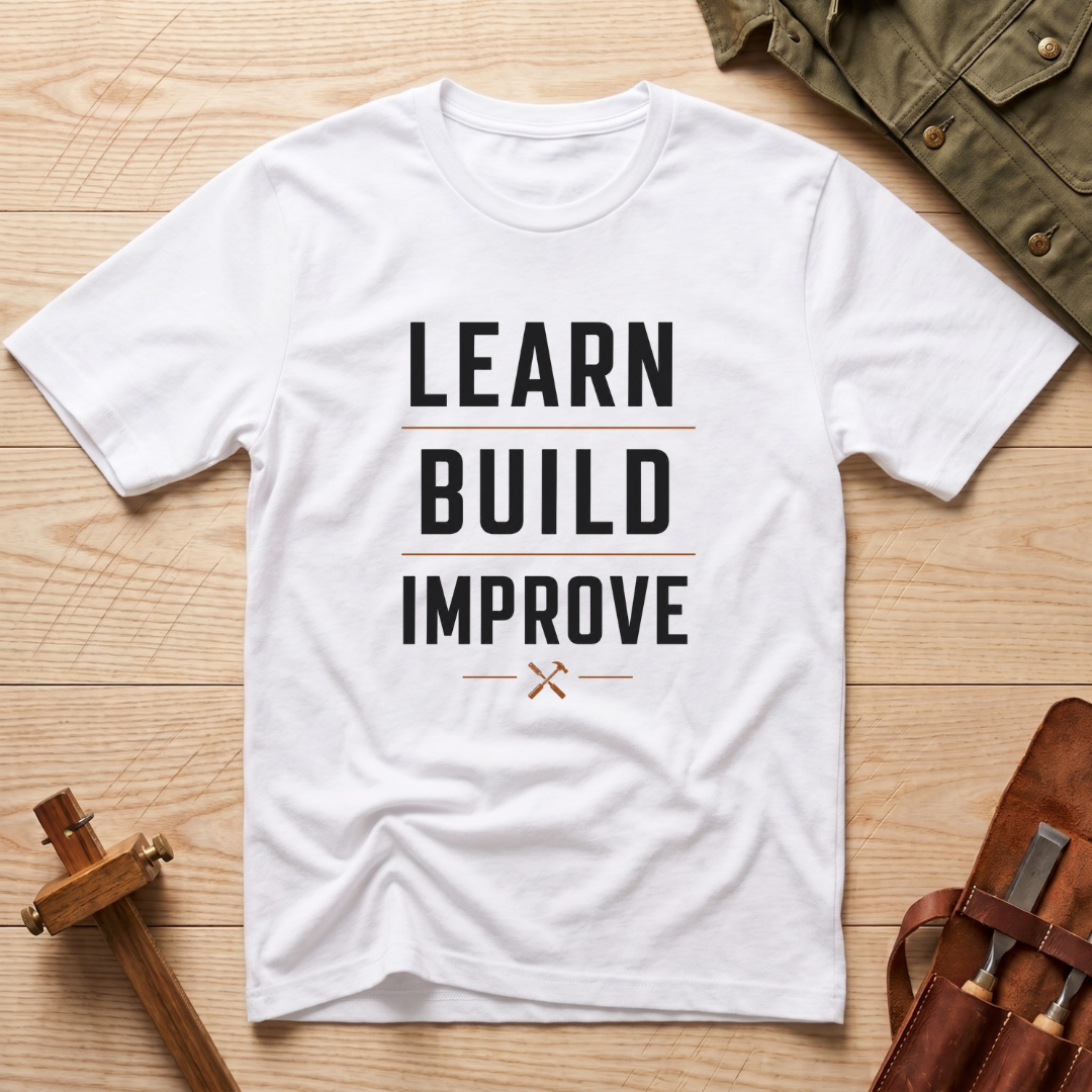 Learn Build Improve T-Shirt