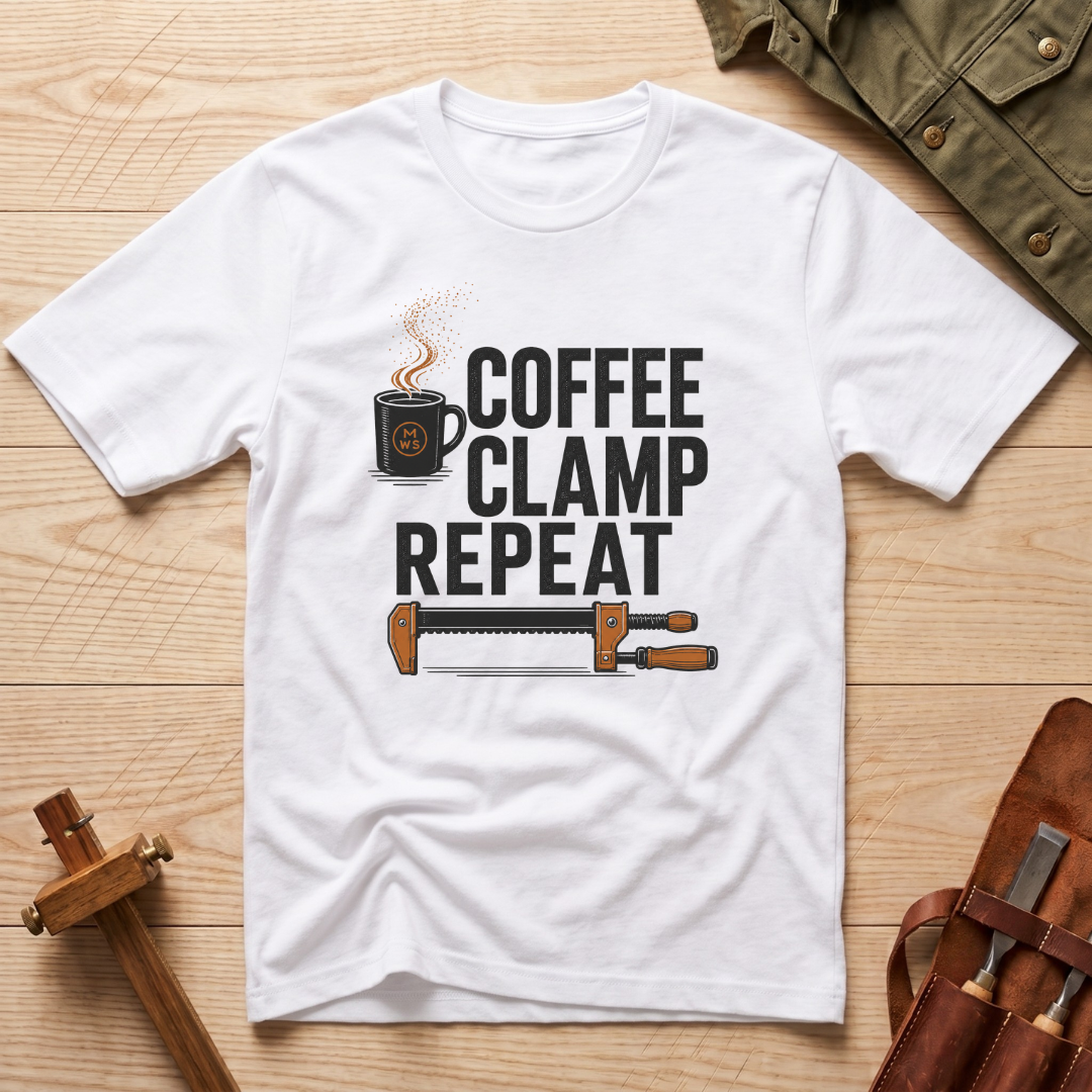 Coffee Clamp Repeat T-Shirt