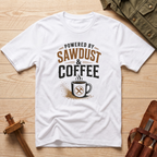Powered By Sawdust & Coffee T-Shirt